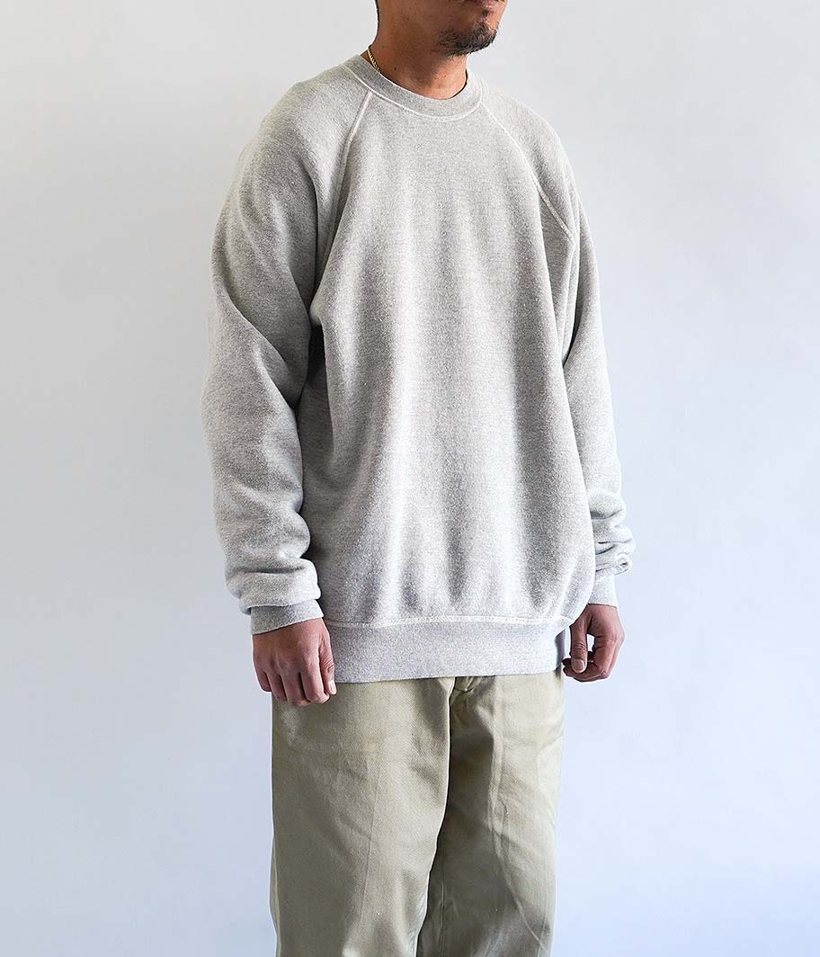 A.PRESSE Sweat Shirt [GRAY] - Fresh Service NECESSARY or
