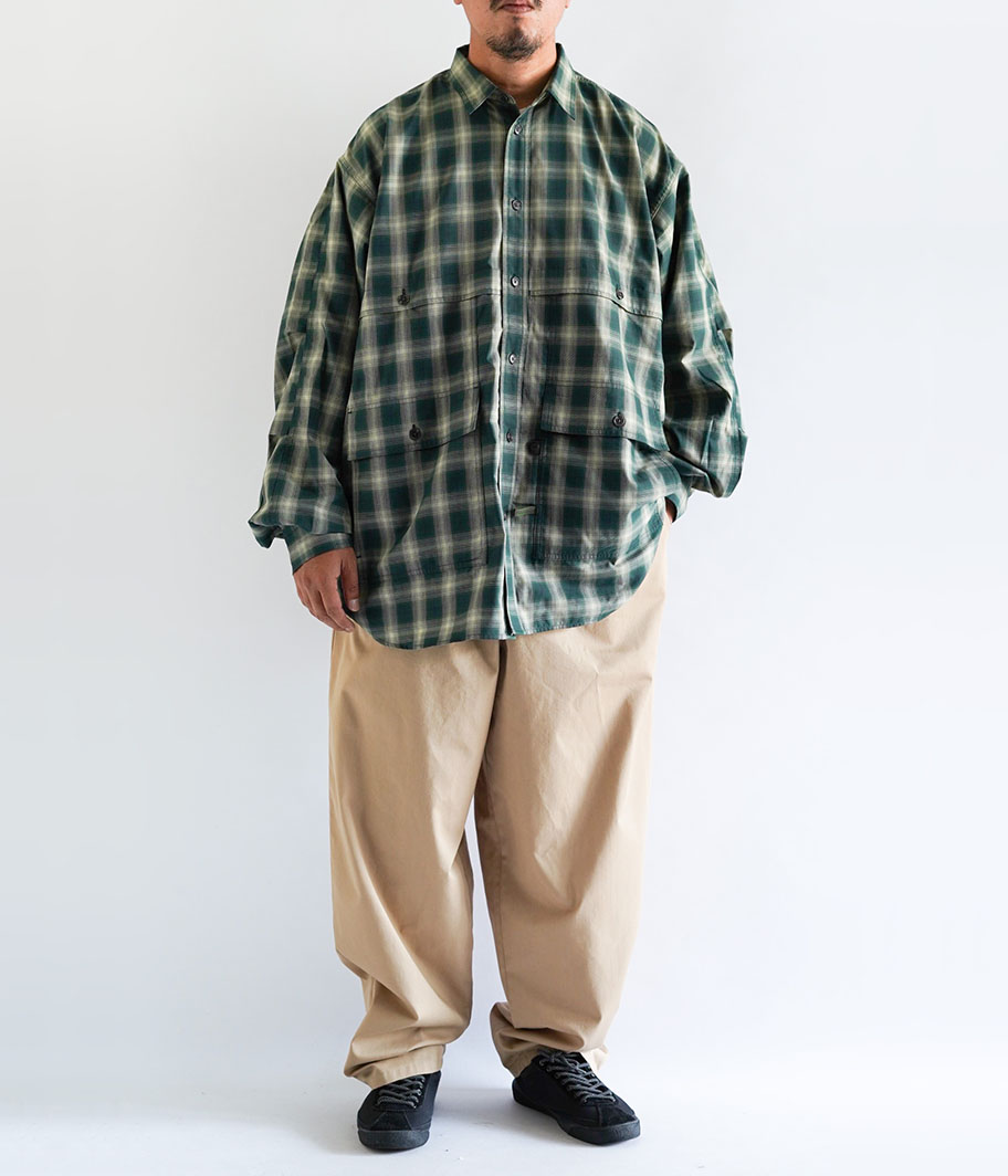 DAIWA PIER 39 Tech Logger Shirts [GREEN] - Fresh Service NECESSARY