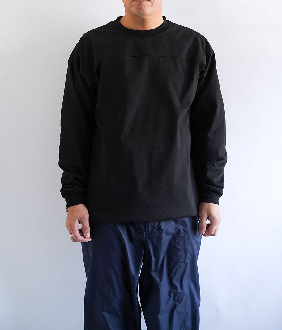 DAIWA PIER 39 TECH FOOTBALL SHIRTS [BLACK] - Fresh Service