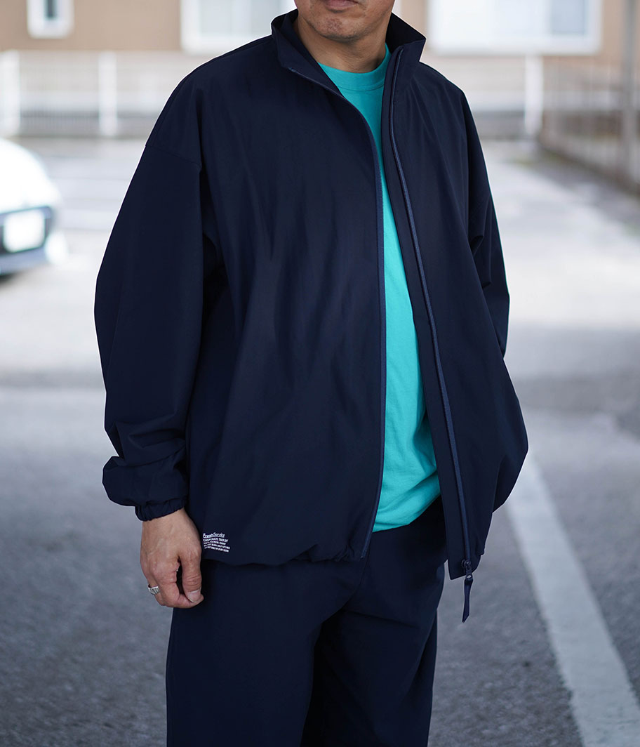 Fresh Service CORPORATE TRACK SUIT [NAVY] - Fresh Service