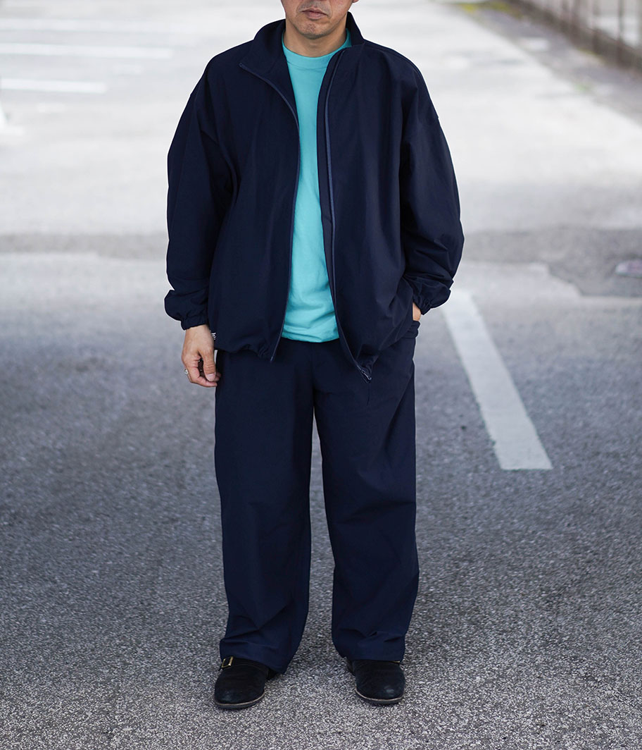 Fresh Service CORPORATE TRACK SUIT [NAVY] - Fresh Service