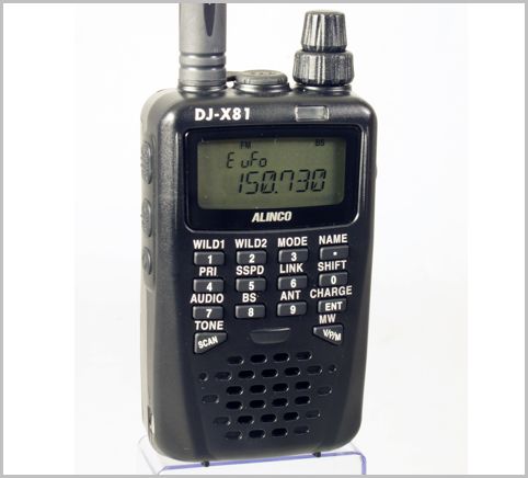 盗聴発見モードを装備した受信機DJ-X81の魅力