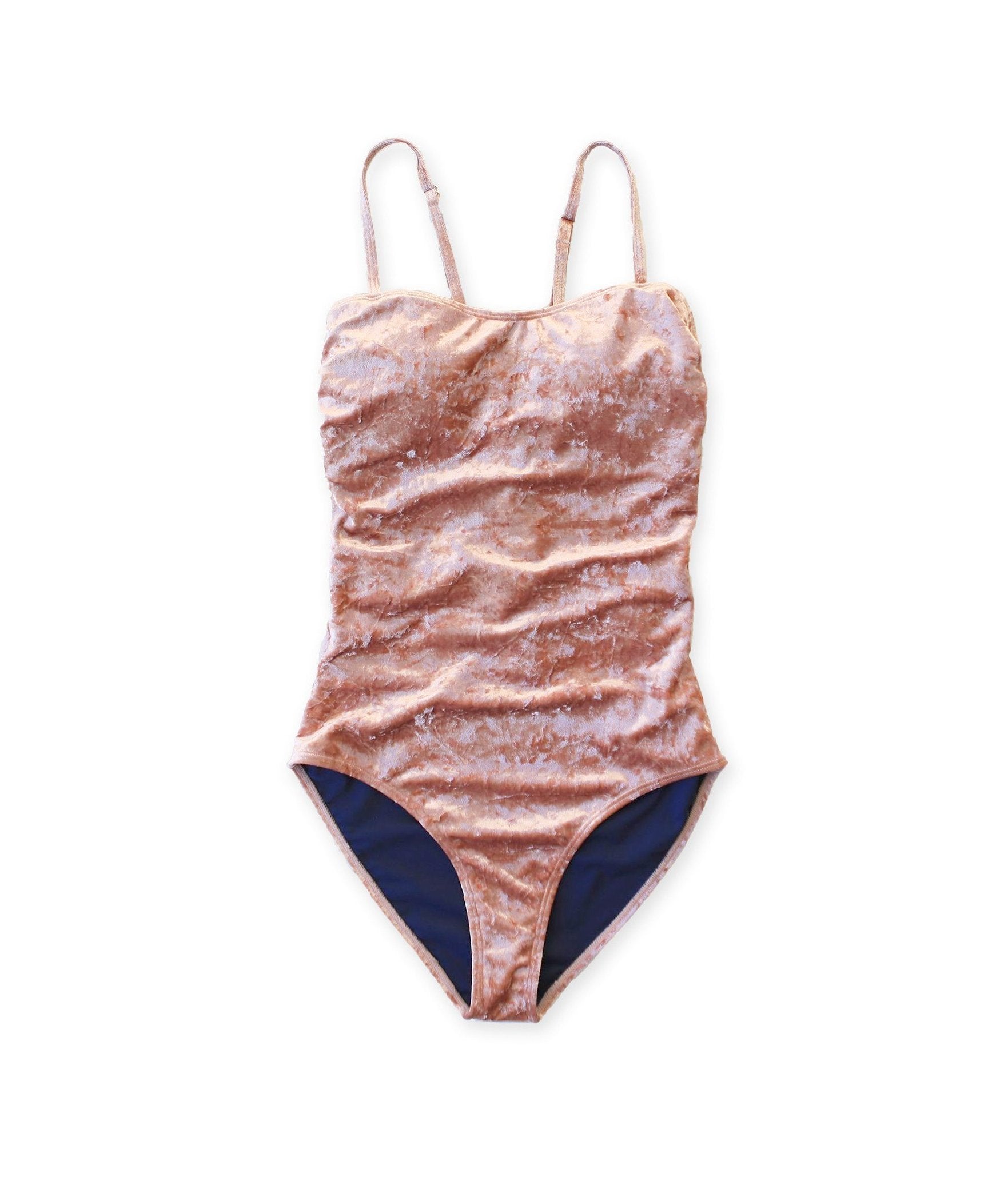 Julia - Crushed Velvet One Piece - $20 – Rad Swim