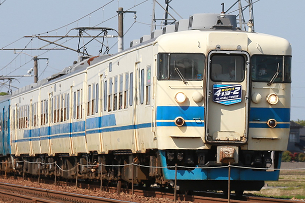 まもなく復活する413系「新北陸色」の勇姿！6連が復活した2日間の