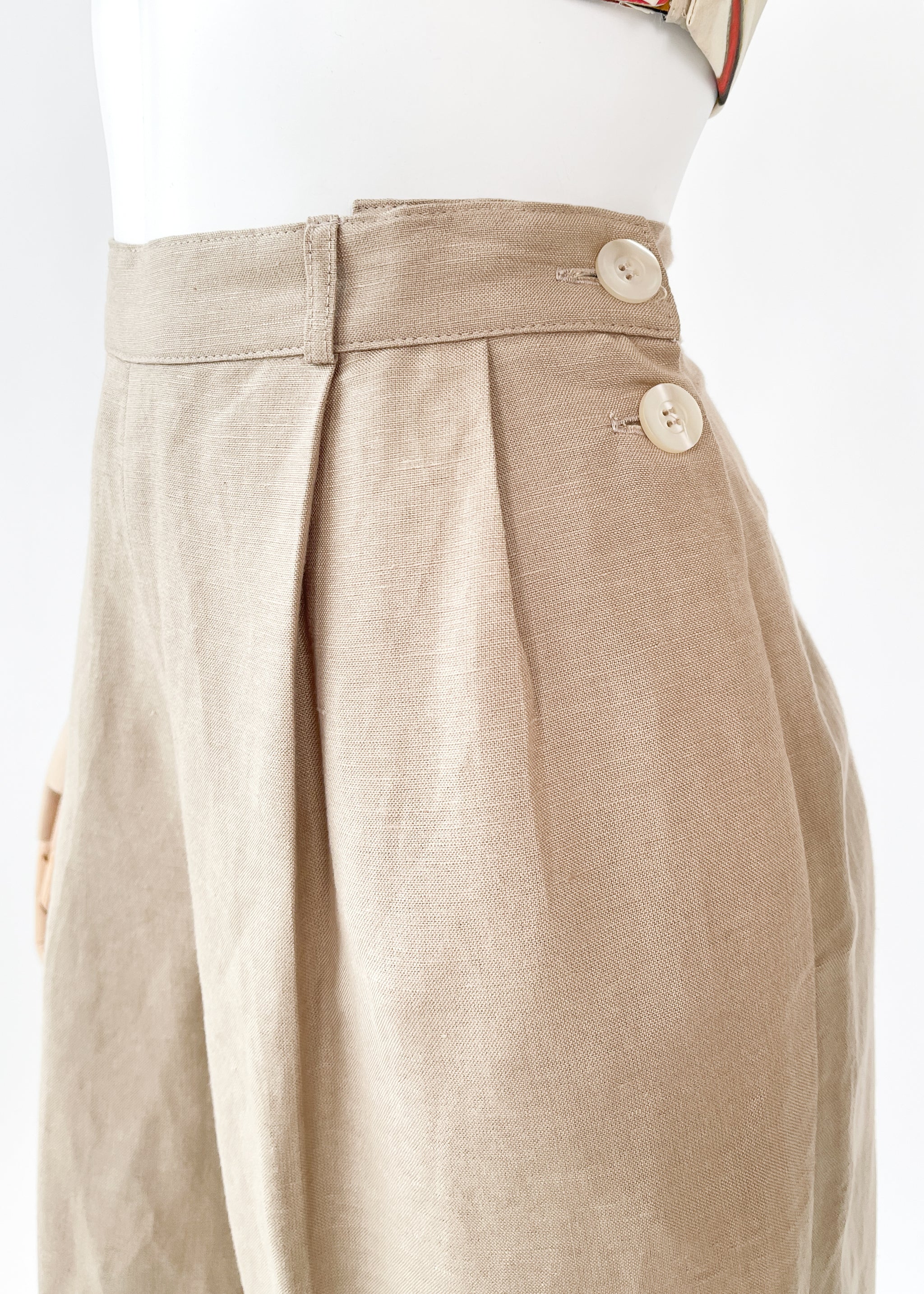 Vintage Linen Pants - Raleigh Vintage