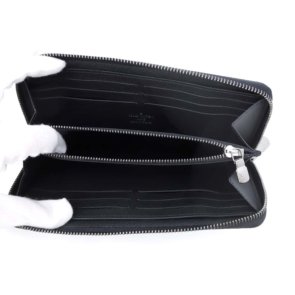 LOUIS VUITTON Zippy Wallet - Horizontal NoirM11611 Monogram