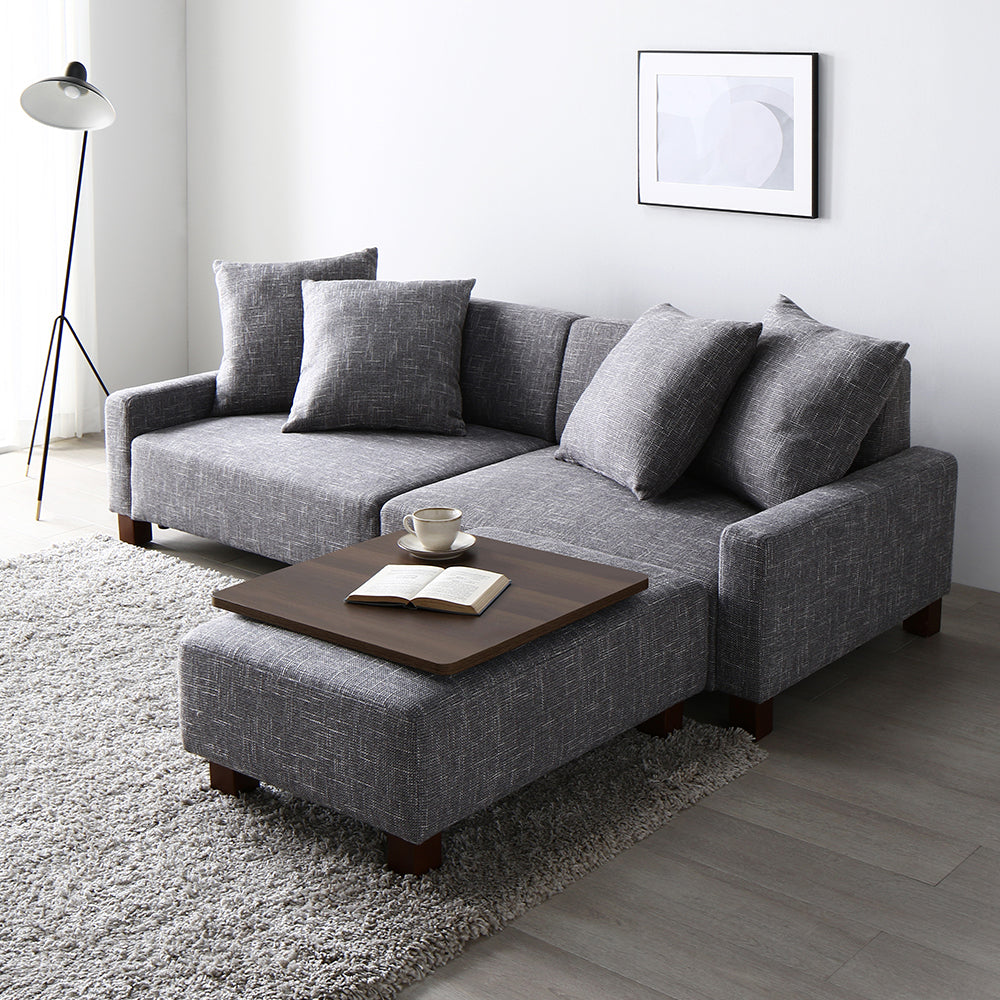 ビッグカウチソファ 『Ruarch ルアーチ』/ローカウチでお部屋すっきり