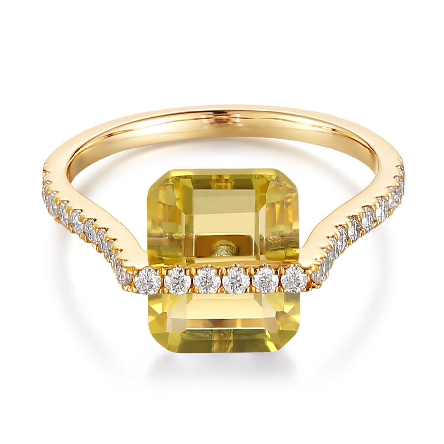 Ravicharme | 【数量限定】Nude 天然石リング レモンクォーツM