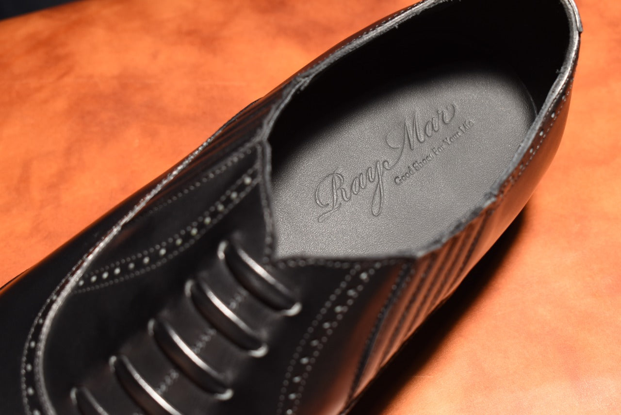 Keith クォーターブローグ レイジーマン ブラック オールウェザー