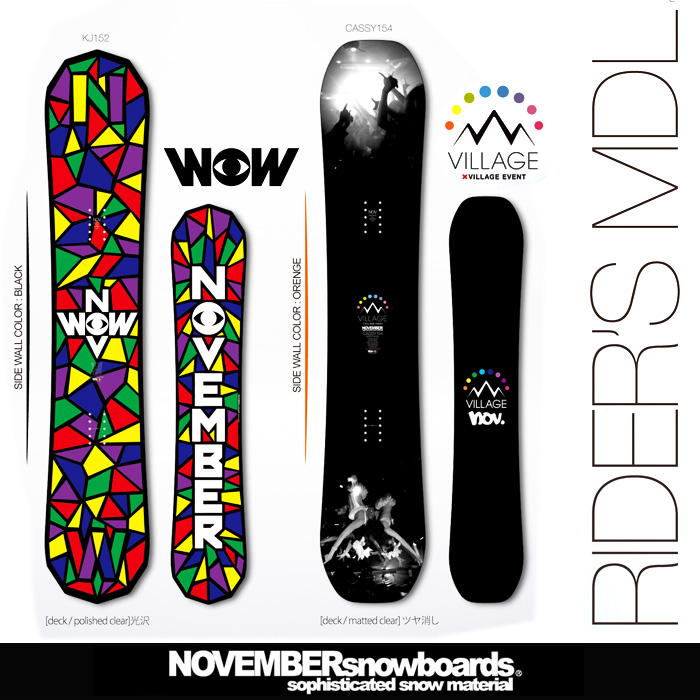 NOVEMBER 16-17 ノーベンバー KJ52 / CASSY54 ケージェー キャシー