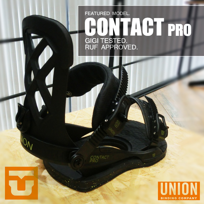 16-17 モデル UNION BINDING CONTACT PRO コンタクトプロ BLACK