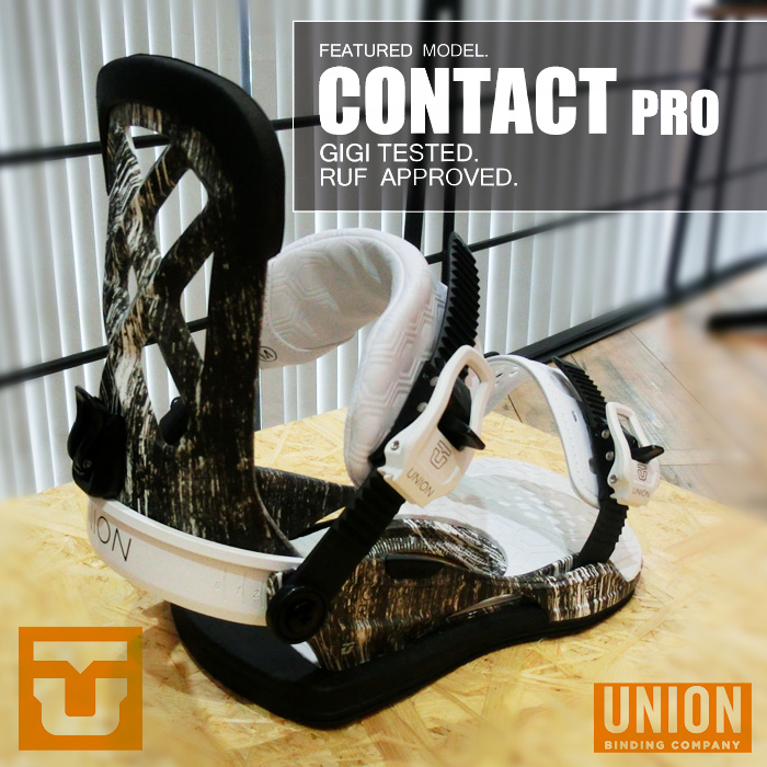 16-17 モデル UNION BINDING CONTACT PRO コンタクトプロ GLACIER