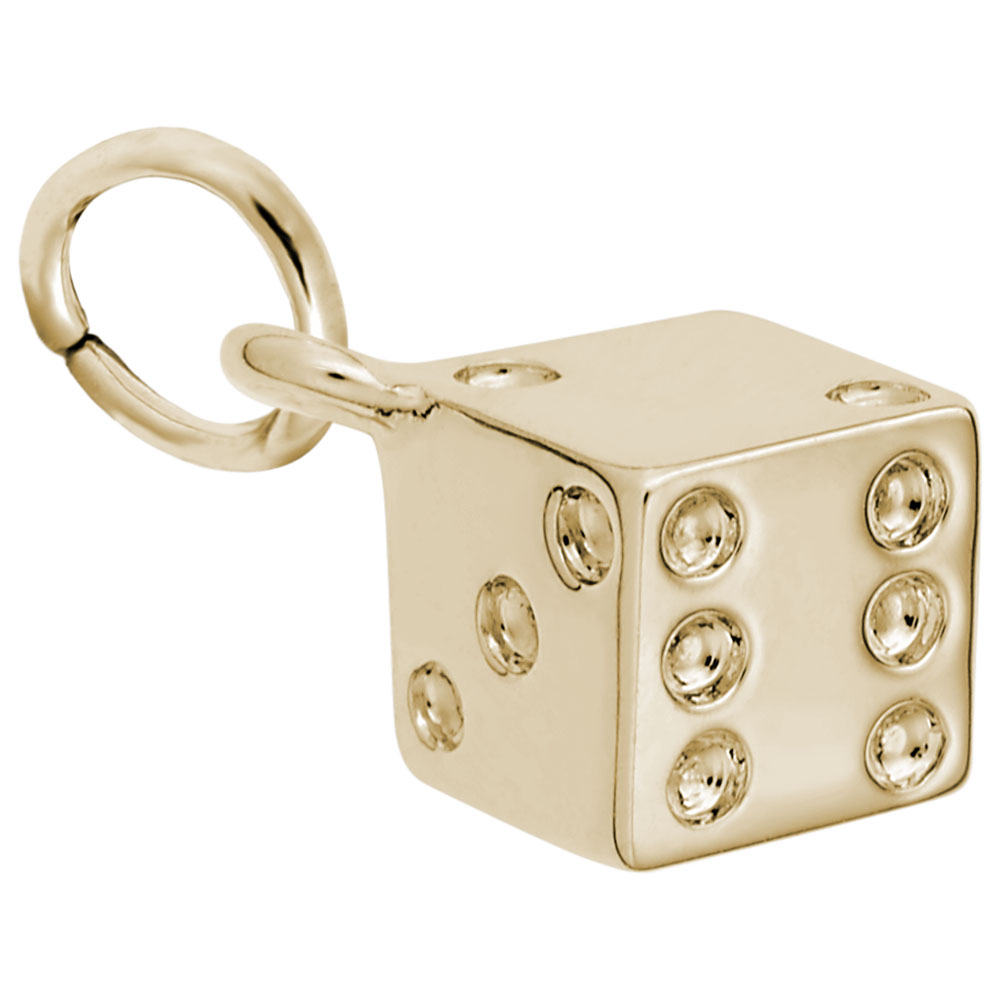 Dice Charm: Stylish Good Luck Accessory for Every Occasion