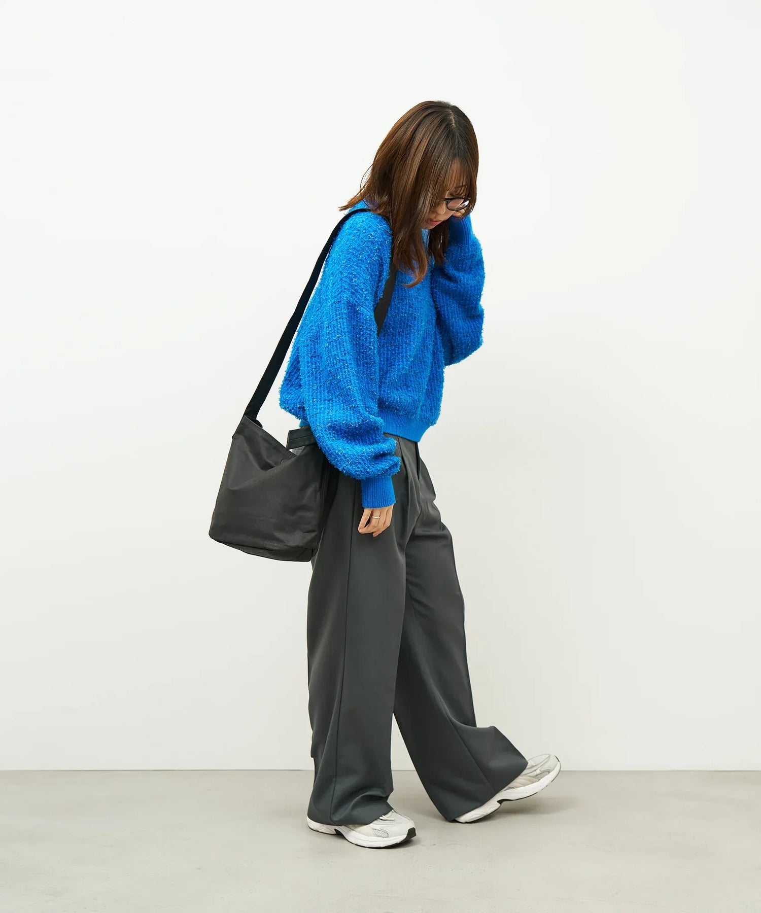 REN公式】ヤギ革ショルダーバッグ｜柔らかく軽い本革バッグ