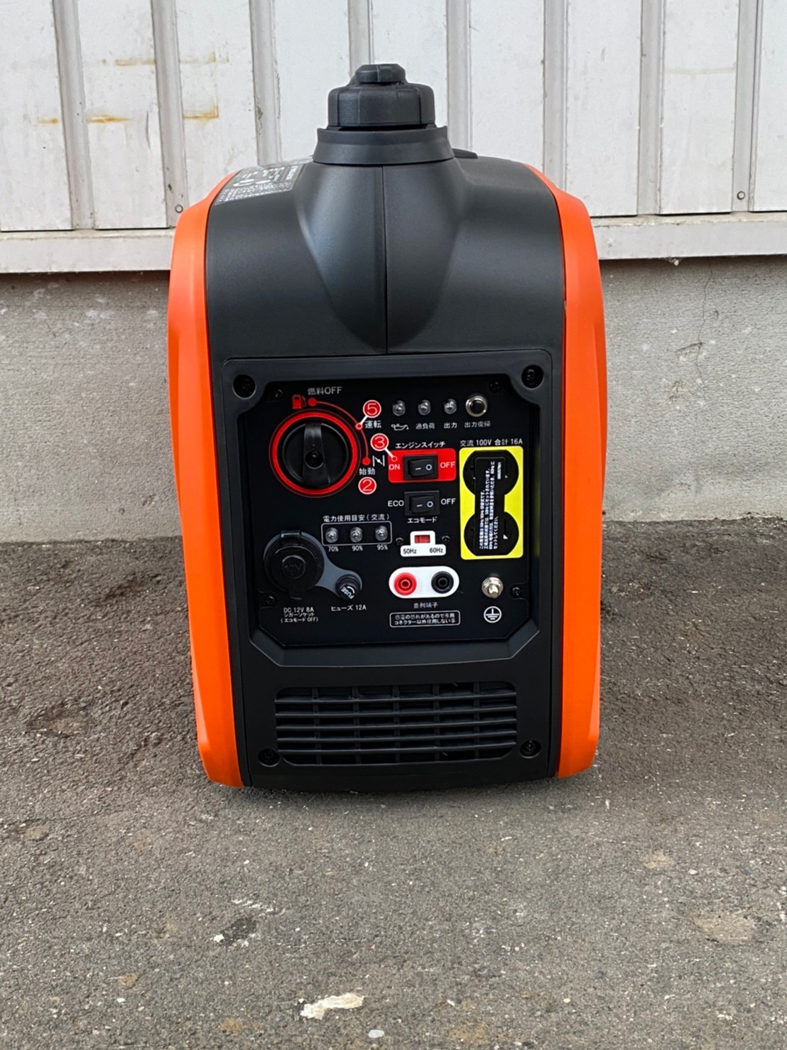 全国レンタル可】KOSHIN インバーター発電機 GV16i-AAA4 - 【レンタル