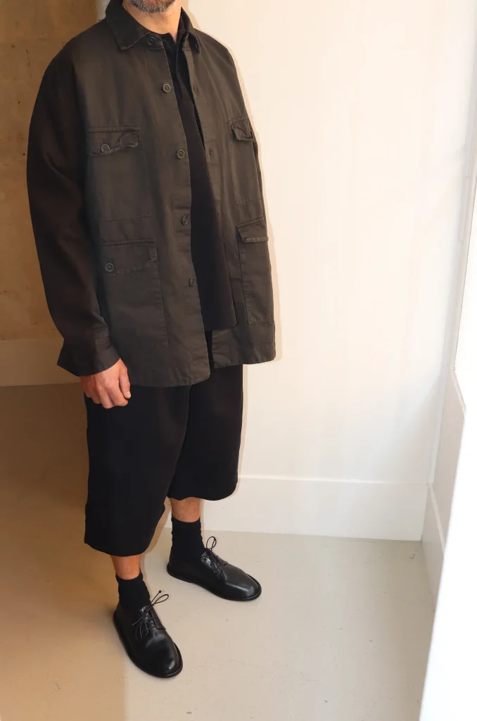 Casey Casey - Brigade Jacket Military Twill Dark Khaki - Rendez