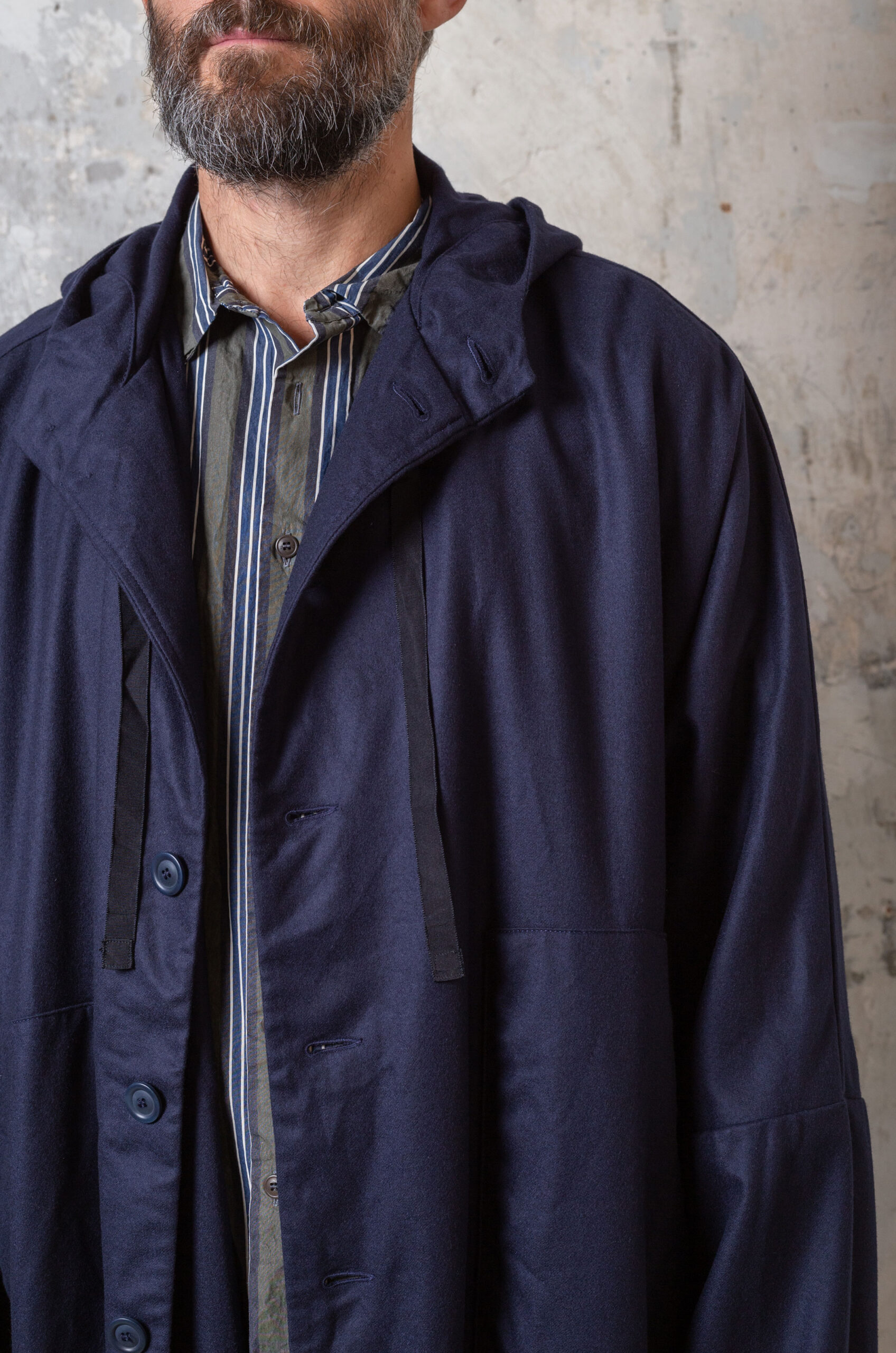 Casey Casey - 3 Pieces Coat - Dark Navy - RENDEZ-VOUS STORE