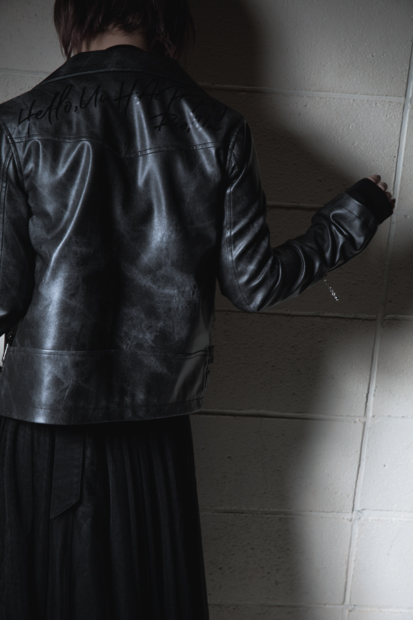 ふあんくらぶ会員限定 ReoNa×HELLCATPUNKS ライダースジャケット