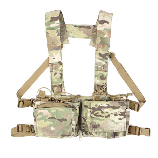 TAYLOR&STONER TS27 Chest Rig Zipper Front- eight AR Mag | REALMENT