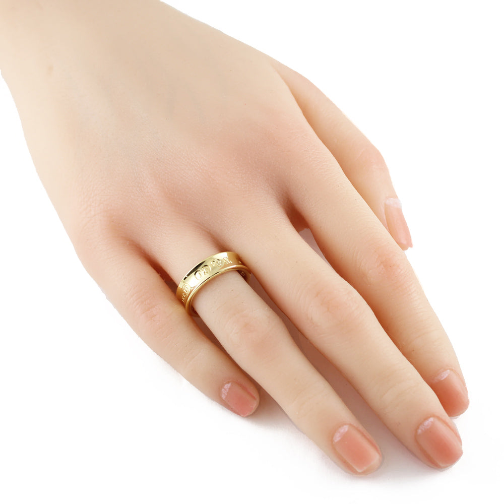 TIFFANY&Co. ティファニー 1837 ナロー リング 指輪 12号 18金 K18