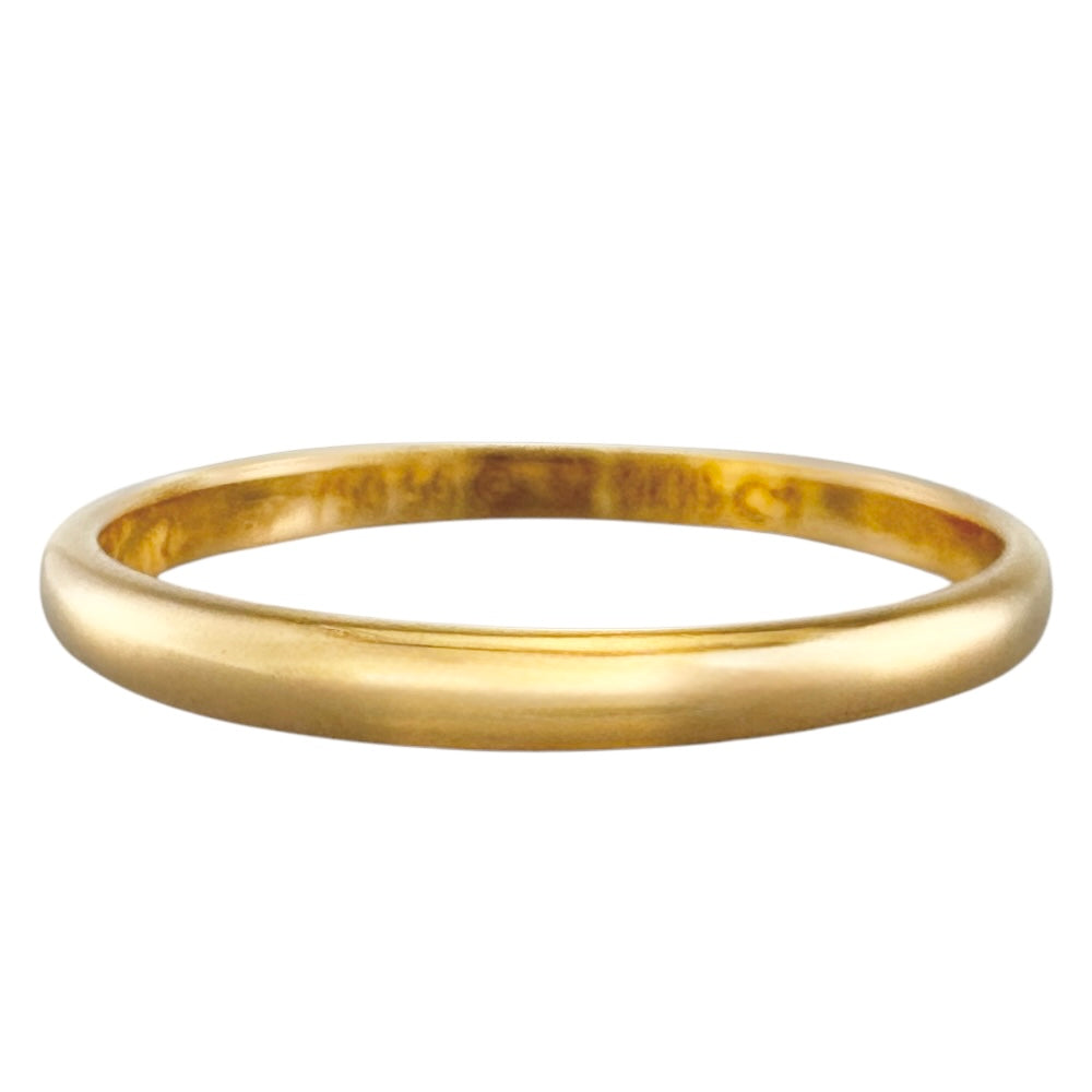 リング 指輪 19号 18金 K18イエローゴールド ユニセックス 中古