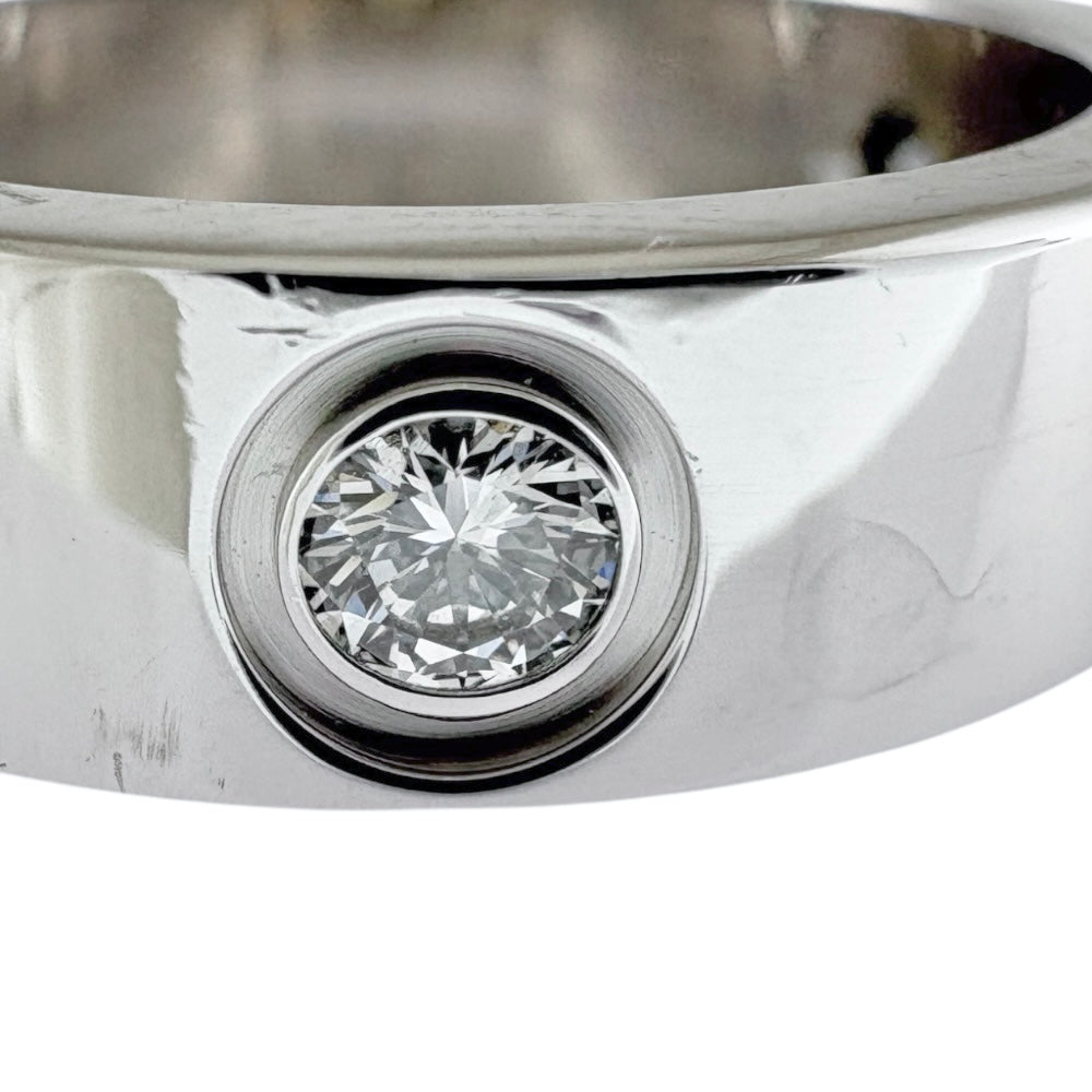 CARTIER カルティエ ラブ リング 指輪 11号 18金 K18ホワイトゴールド