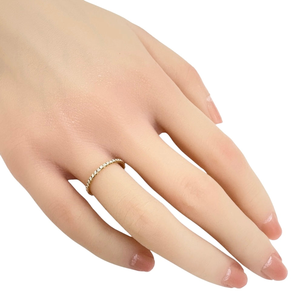 TIFFANY&Co. ティファニー メトロフルエタニティ リング 指輪 7.5号 18