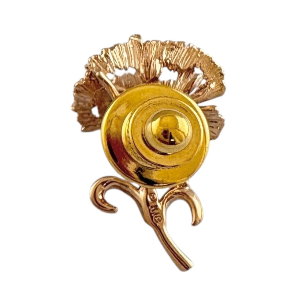 MIKIMOTO ミキモト ブローチ 18金 K18イエローゴールド パール