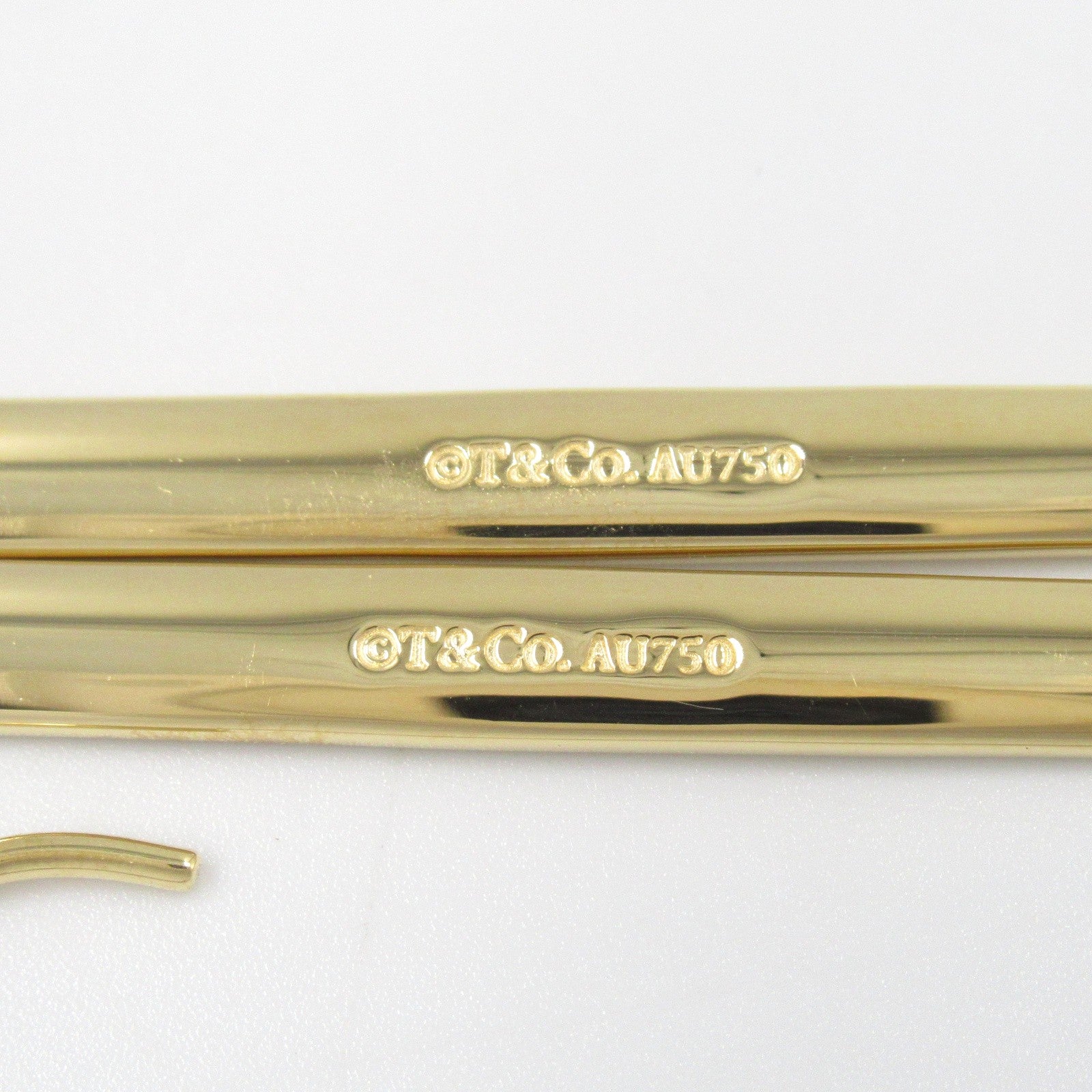 1837 プレート ピアス ピアス K18（イエローゴールド） ゴールド