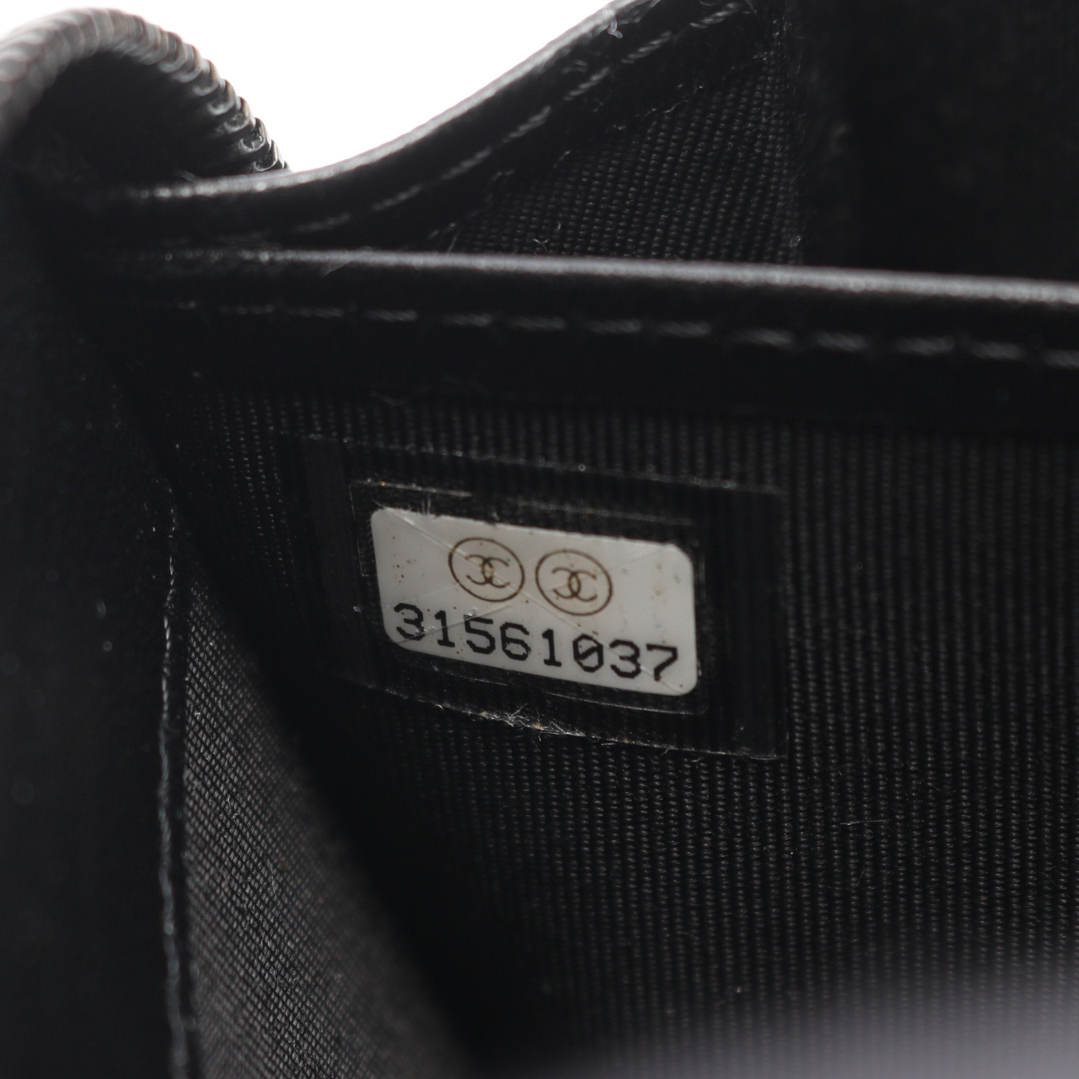 マトラッセ ラウンドファスナー長財布 ラムスキン ブラック ブラック