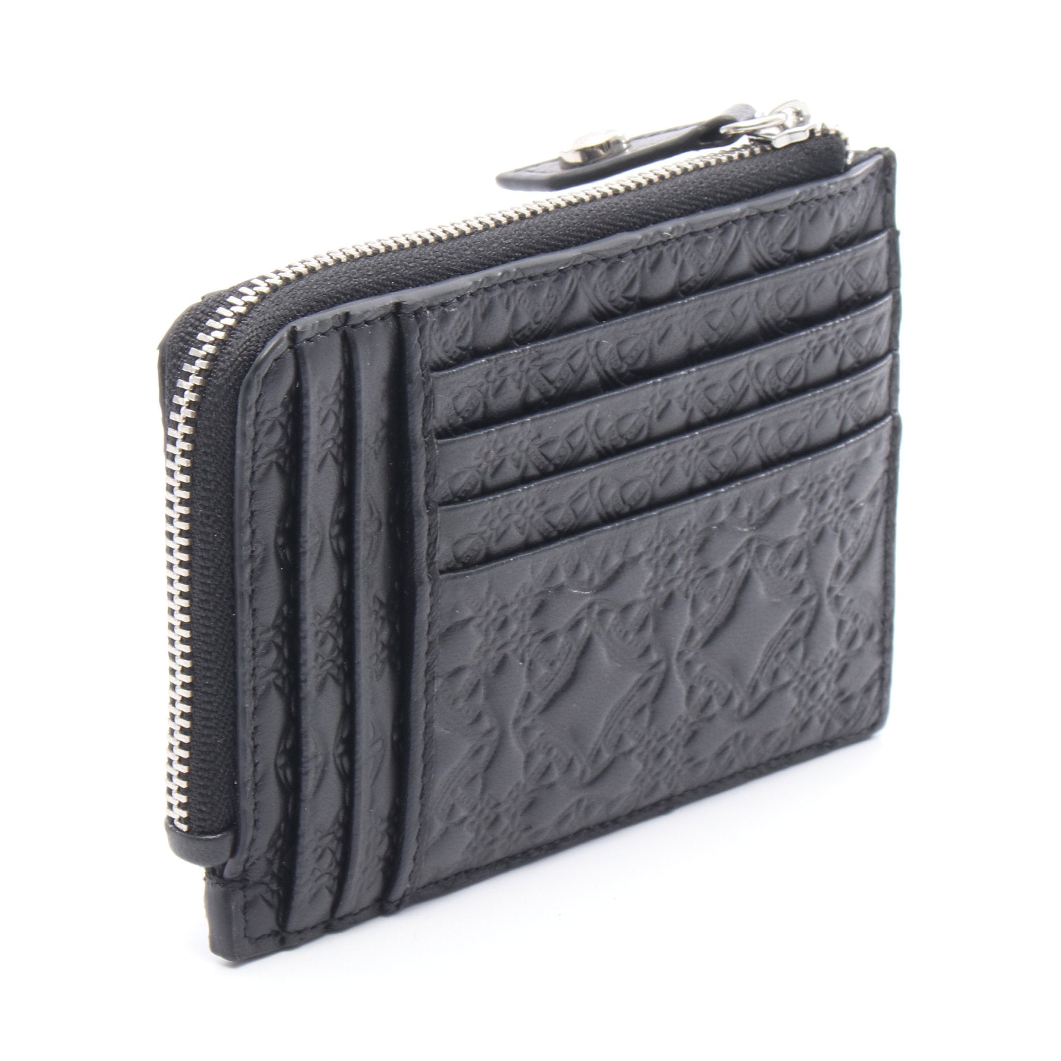 ✨未使用級✨ヴィヴィアン カードケース オーブ パンチングレザー 公式