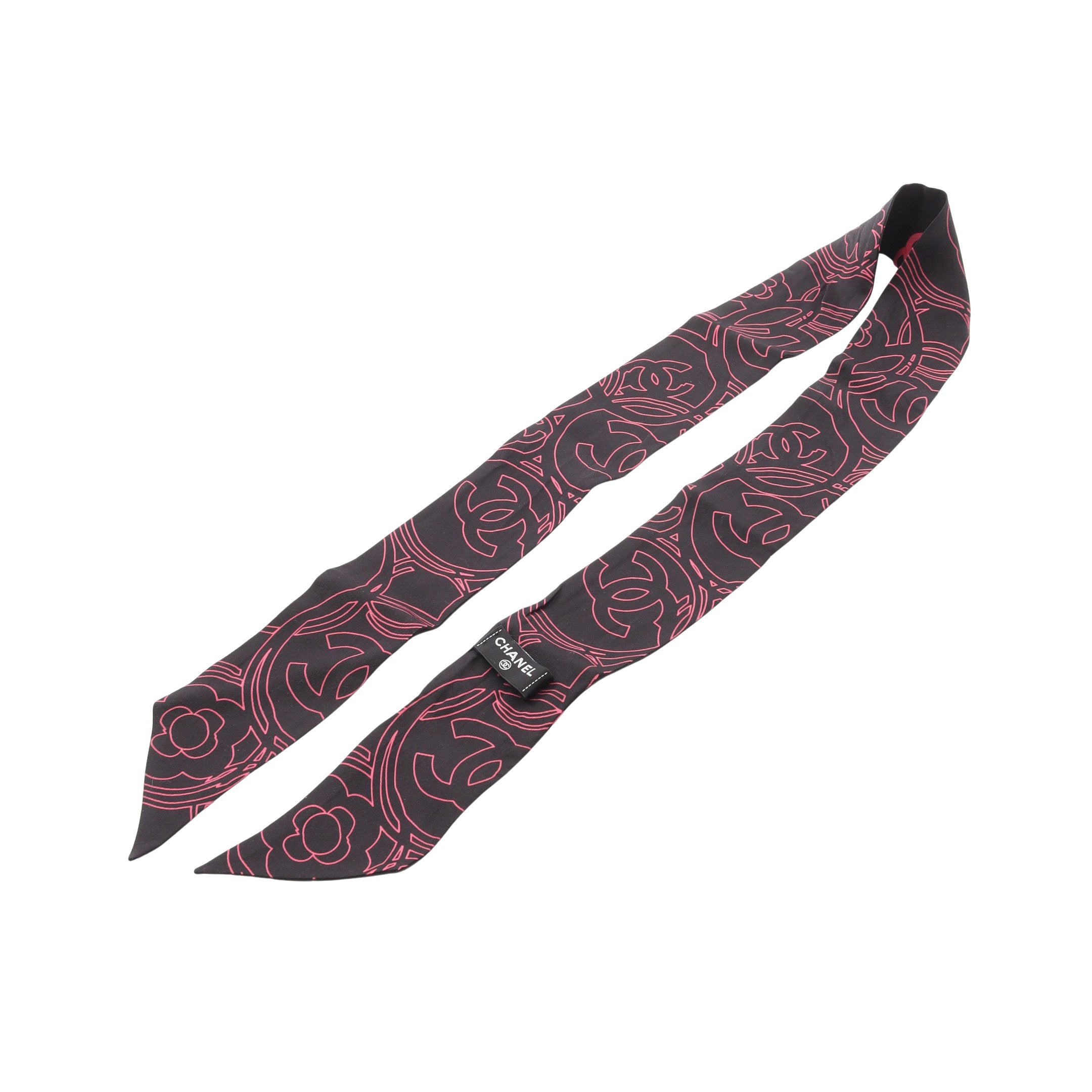 CHANEL シャネル ココマーク入り ネクタイ マフラー スカーフ CHANEL