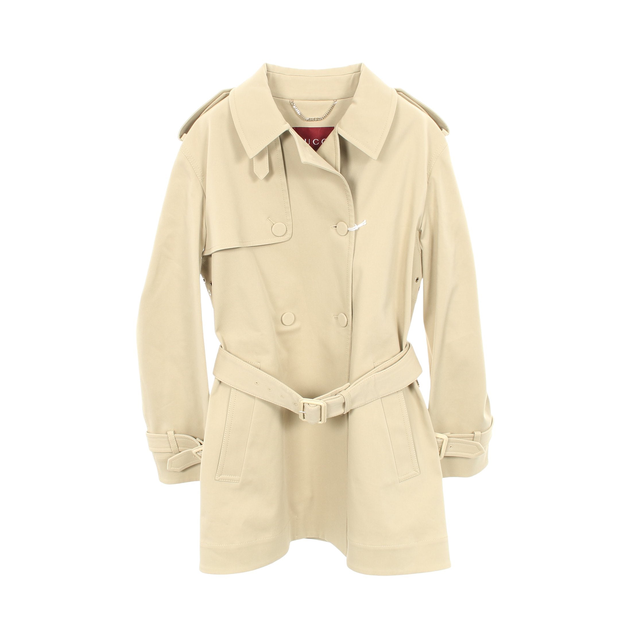 トレンチコート コットン ベージュ グッチ – RECLO