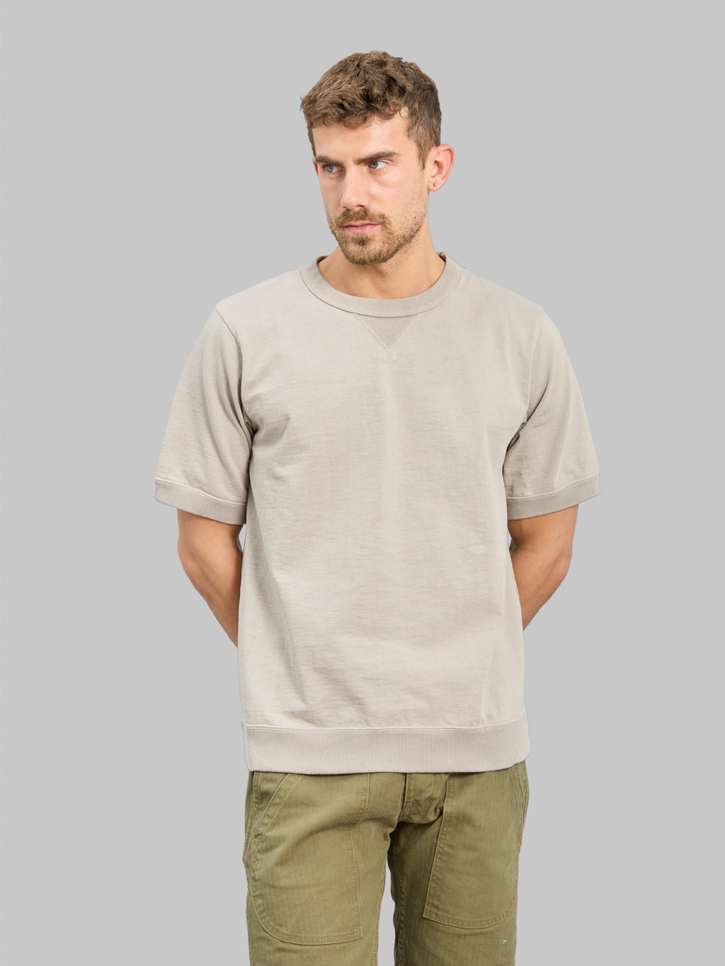 Jackman Dotsume Rib Dirty Base – Heavyweight Japanese Knit with