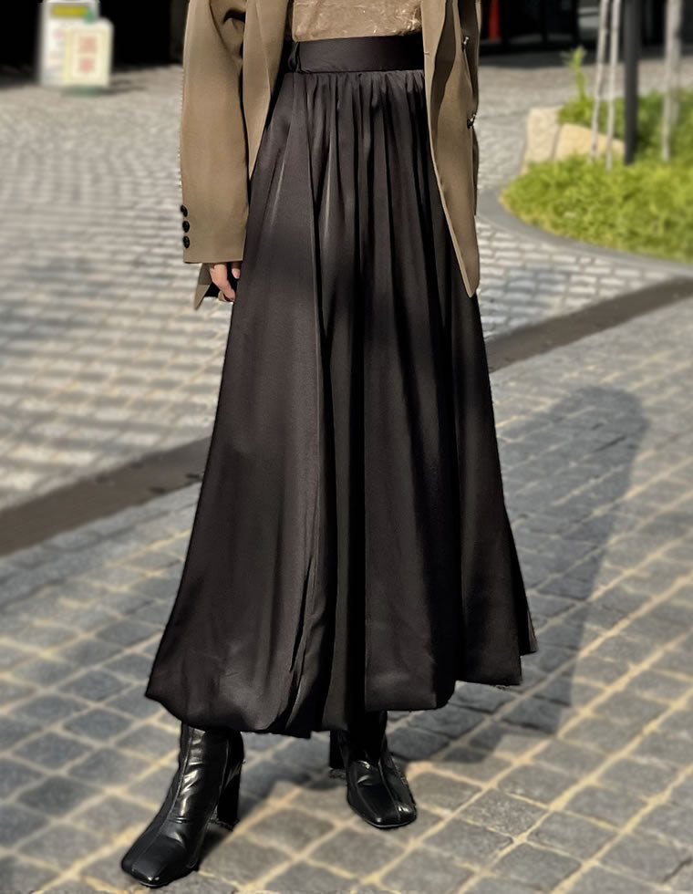 サテンバルーンスカート - スカート通販 | 人気レディースファッション