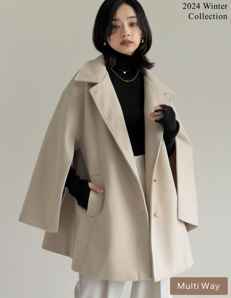 2025AW新作】 Credona クレドナチェルシーダッフルミドルコート 2025AW