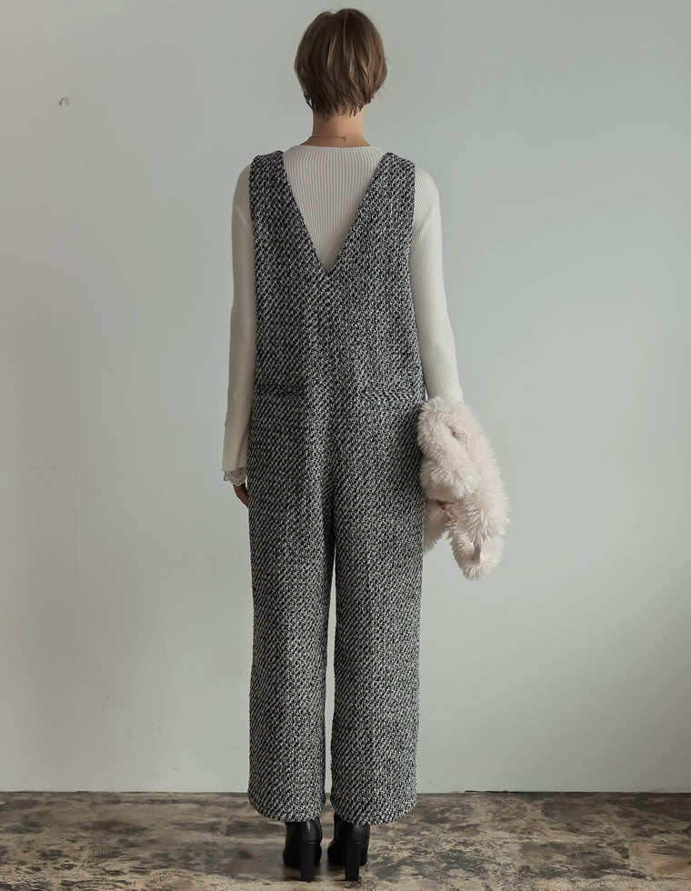 サロペット・オーバーオール・オールインワン Side Bow-tie