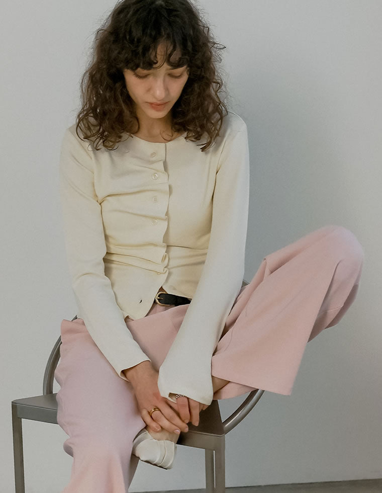 アシンメトリーフリルカットソー - トップス通販 | 人気レディース