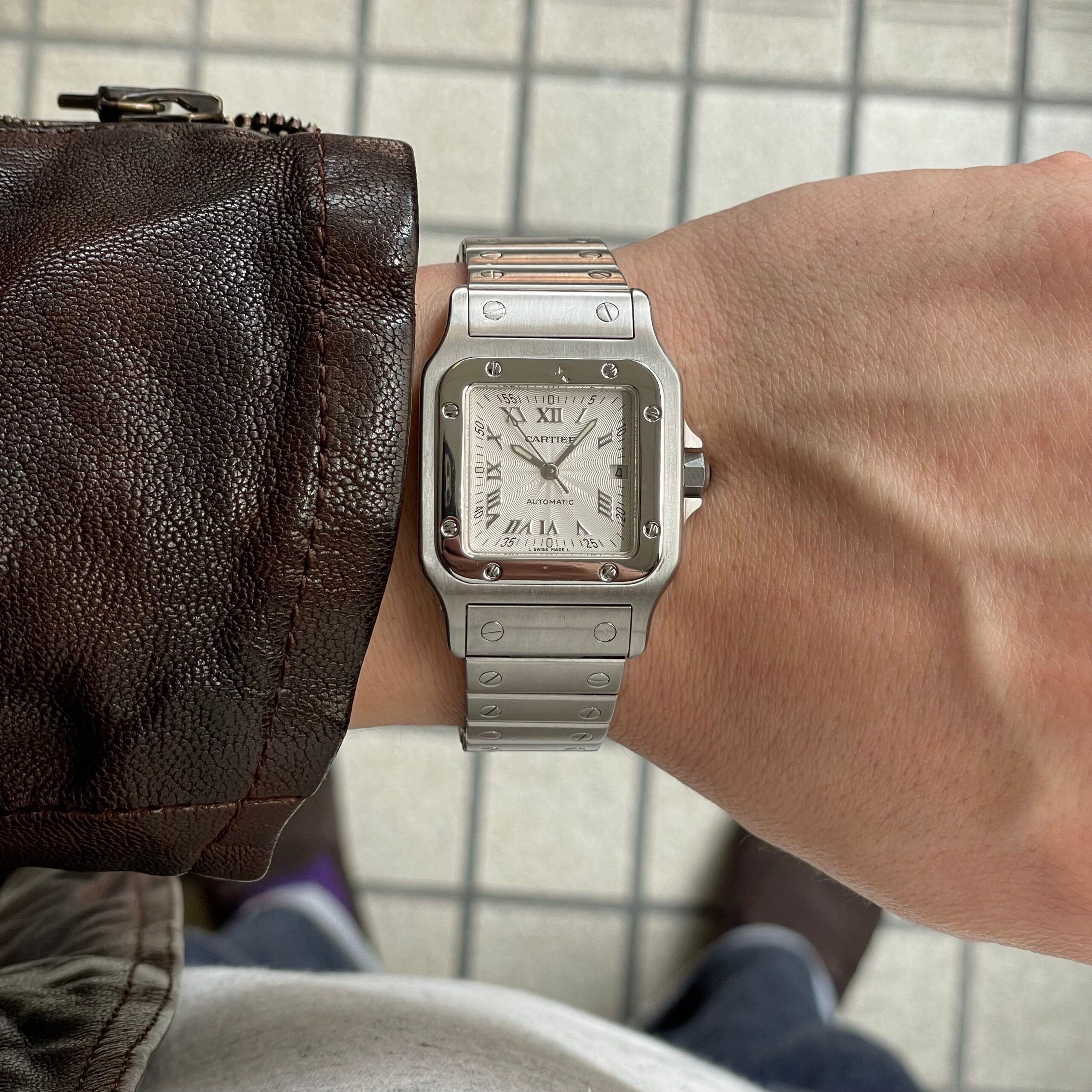 Cartier】カルティエサントスガルベ LM20周年記念モデル