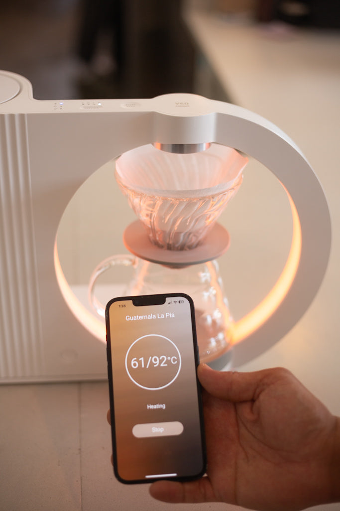 Hario Hikaru V60 Smart Coffee Brewer | Regent Coffee