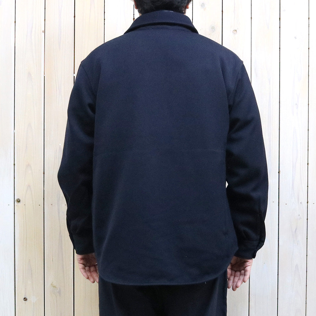 ENGINEERED GARMENTS : CPO Shirt Jacket-Heavy Wool Elastique (Dk