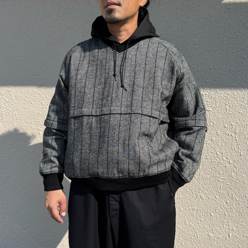 ENGINEERED GARMENTS : Wind Pull-Wool Striped HB – Reggieshop