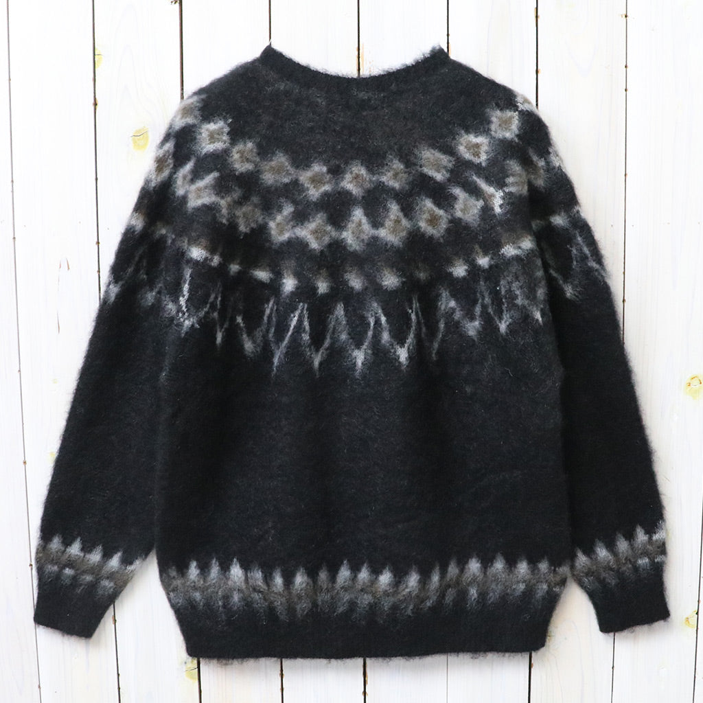 SOUTH2 WEST8 (サウス2 ウェスト8) : Mohair Crew Neck Sweater-Nordic