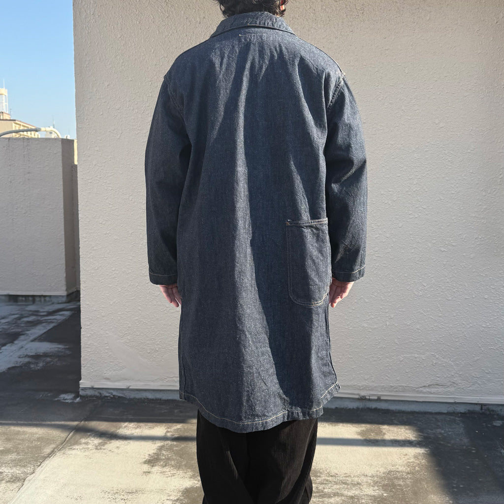 ENGINEERED GARMENTS WORKADAY : Shop Coat-12oz Cone Denim – Reggieshop