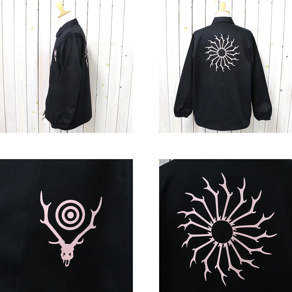 SOUTH2 WEST8『Coach Jacket-Cotton Twill』(Black) – Reggieshop