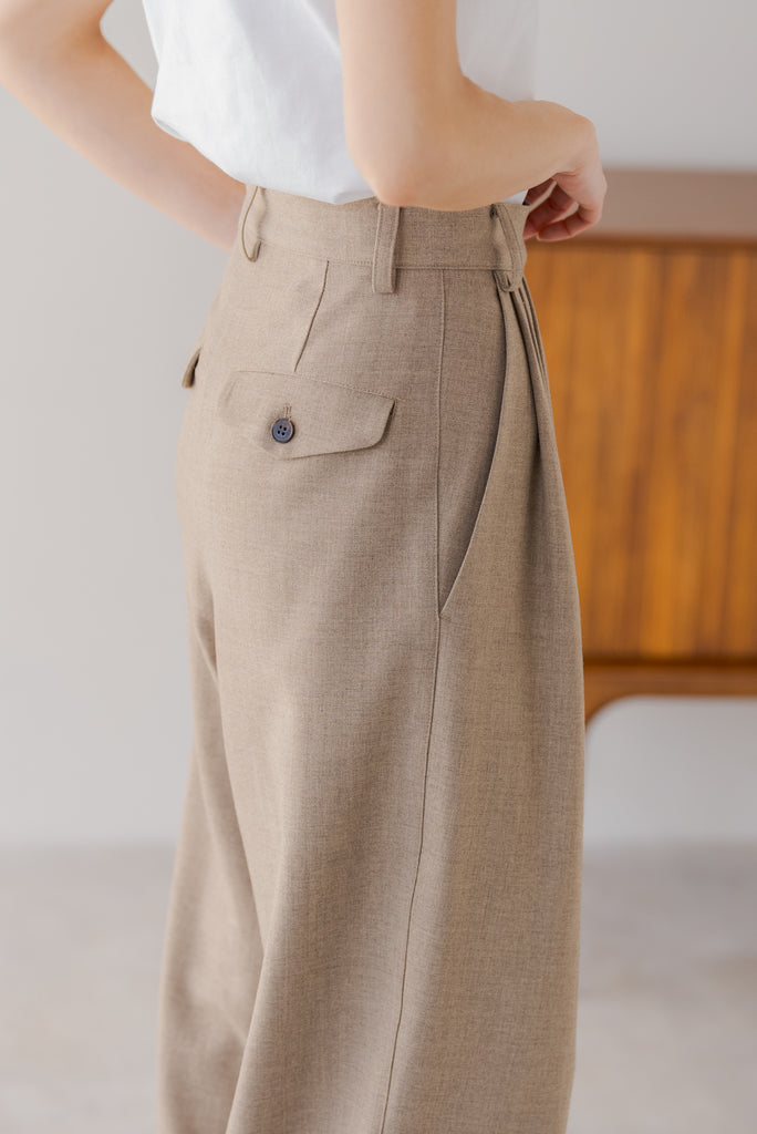 タックワイドパンツ｜TUCK WIDE PANTSの通販｜regleam