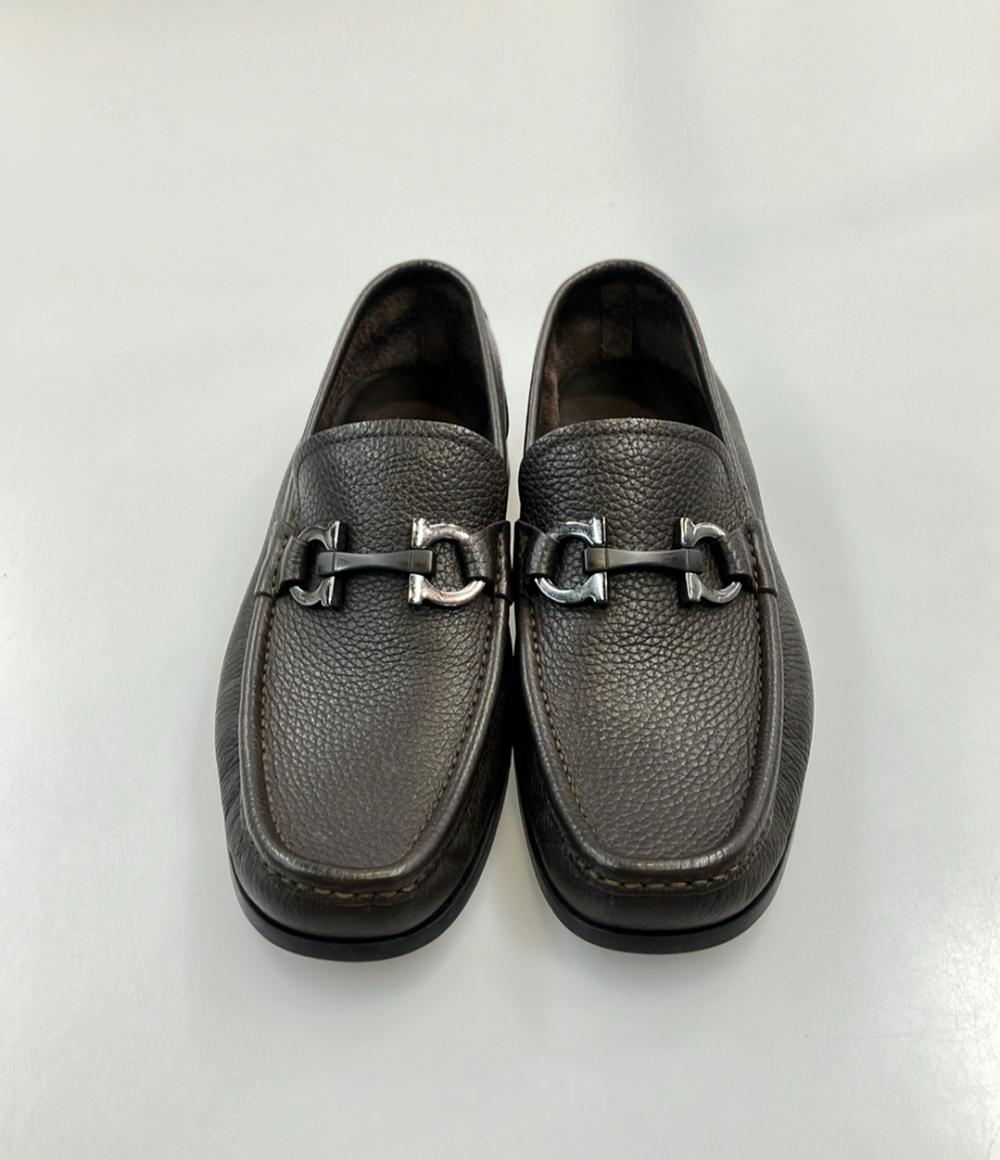 Salvatore Ferragamo ビットローファー ガンチーニ メンズ SIZE 6 1/2