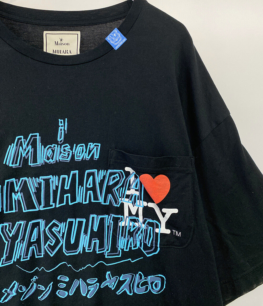 メゾンミハラヤスヒロ 半袖Tシャツ ロゴカットソー メンズ SIZE 50