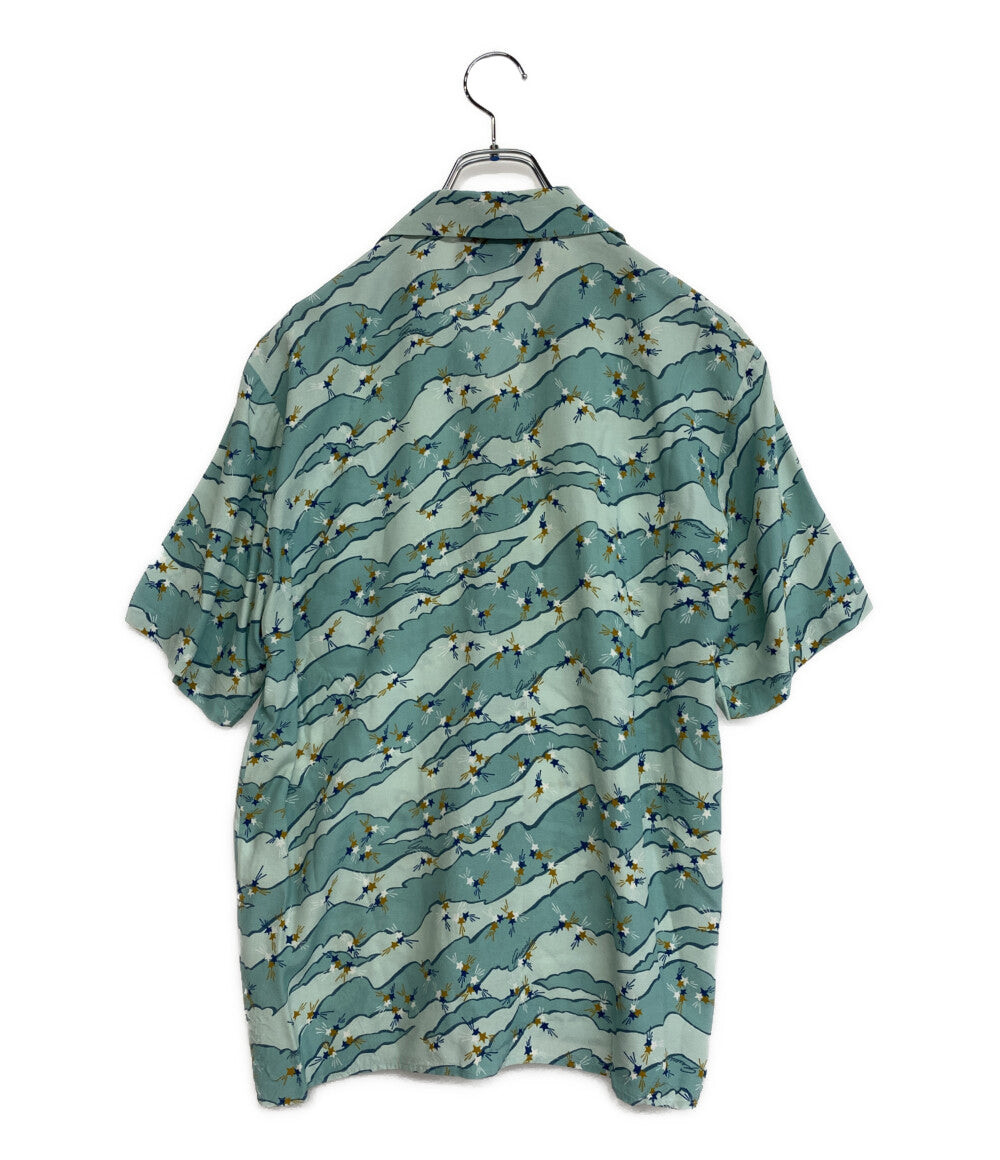 GUCCI 半袖シャツ 総柄オープンカラーシャツ 22SS メンズ SIZE 44