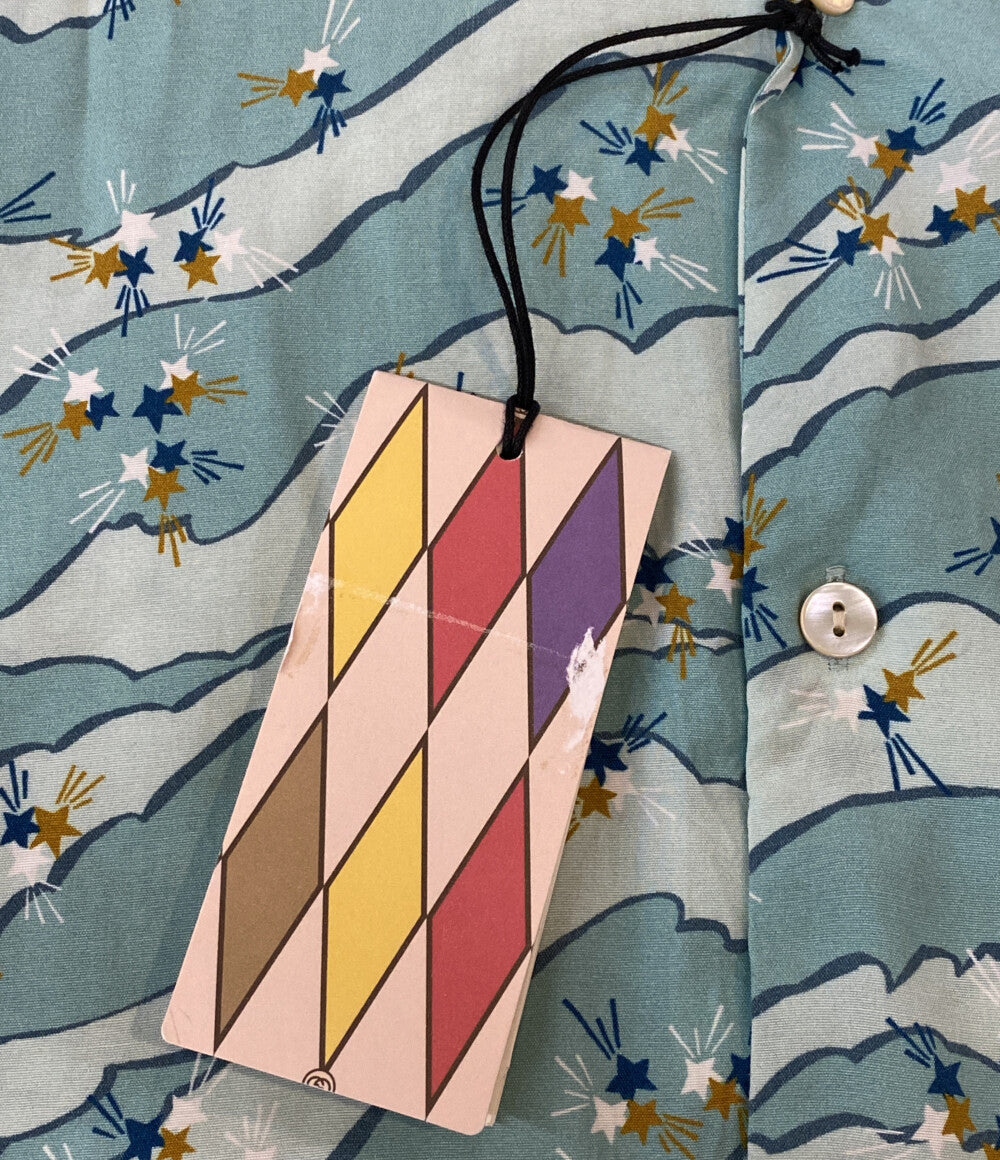 GUCCI 半袖シャツ 総柄オープンカラーシャツ 22SS メンズ SIZE 44